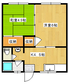 フォレスト東谷山の間取り