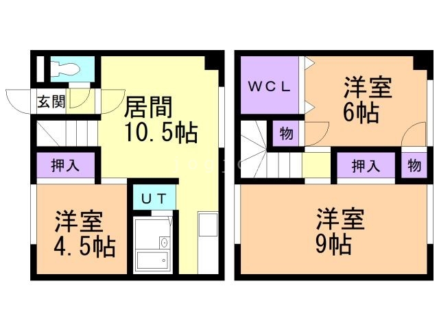 パレーシャル高砂Ｅの間取り