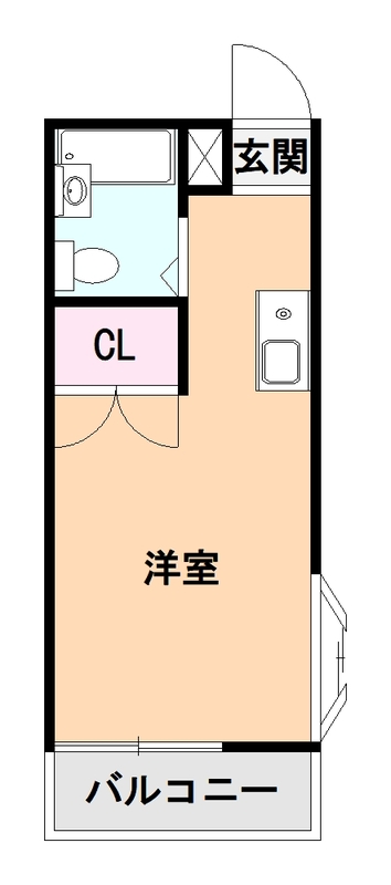 サングリエ所沢の間取り