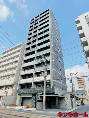 【広島市西区天満町のマンションの建物外観】