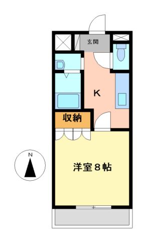 リヴァージュ　Ａ棟の間取り