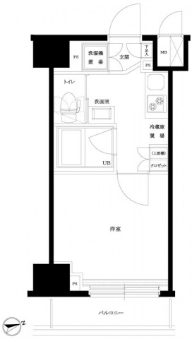 ルーブル羽田西の間取り