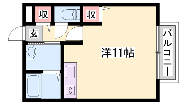 コンフォートテクノIの間取り