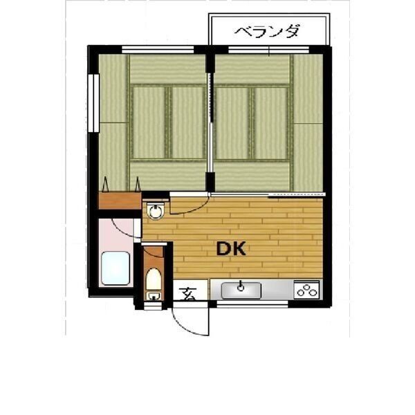 第3日鶴ビルの間取り