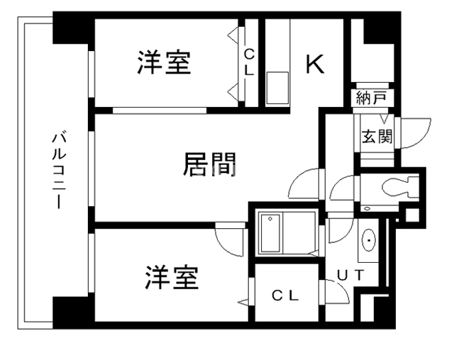 ダイアパレス札幌東アクティオの間取り