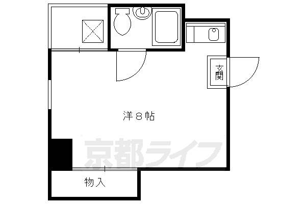 ウィッシュ河原町の間取り