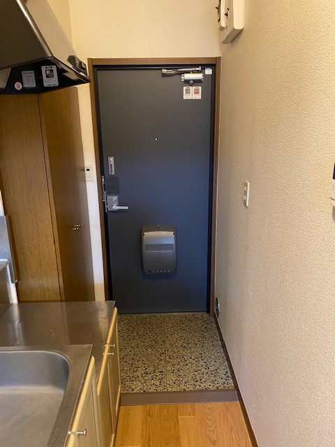 玄関　下駄箱あり