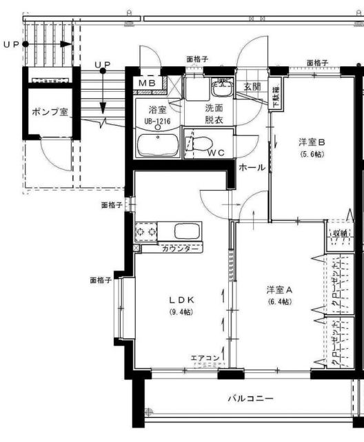 エクレール湘南の間取り