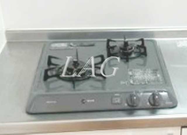 その他設備　2口ガスコンロです。