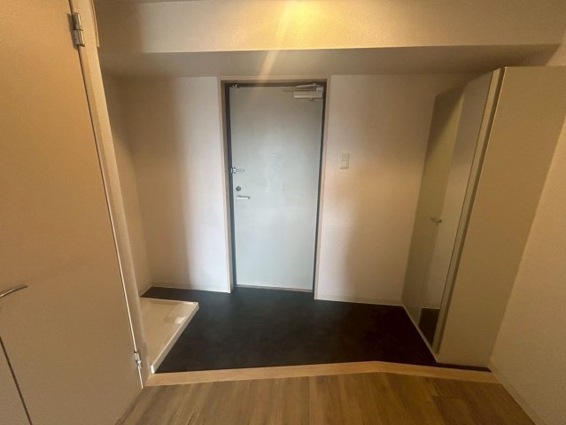 玄関　パークフラッツ金山