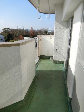 パークハイツミシマ西棟　バルコニー　ベランダ