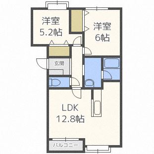 クリスタルリバー壱番館の間取り