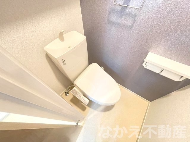 トイレ　ゆったりとした空間のトイレです