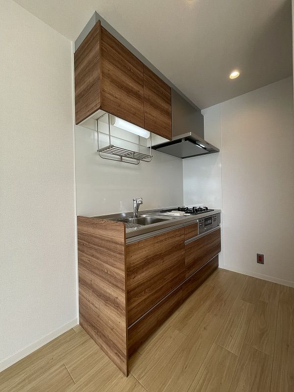 キッチン　3口グリル付きシステムキッチン！！