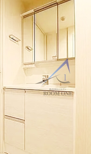 洗面設備　洗面台です。