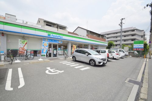 コンビニ　ファミリーマート 東中浜四丁目店（コンビニ）まで408m