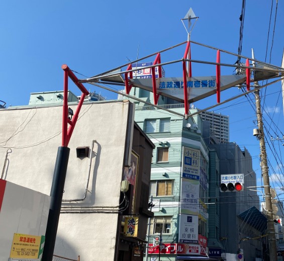 ショッピングセンター　武蔵小杉 法政通り商店街（ショッピングセンター）まで984m