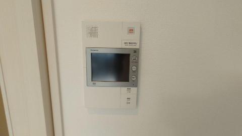 セキュリティ　カメラ付インターホン（イメージ）