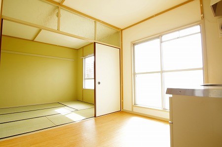 居室・リビング　※反転タイプの部屋の写真です。