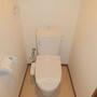 トイレ　ゆったりとした空間のトイレです