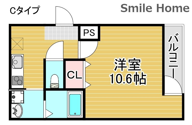 フジパレス西住之江VI番館の間取り写真