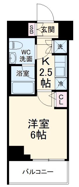 レアライズ新丸子の間取り写真