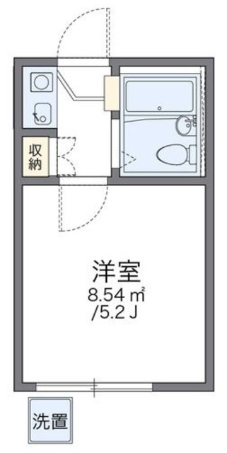 レオパレスTOSAの間取り写真
