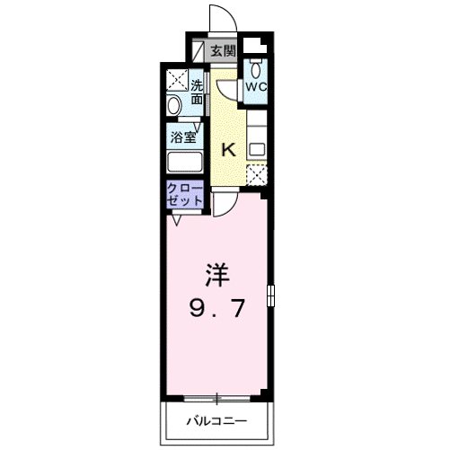 ＪＲ東海道本線 近江八幡駅 徒歩13分 2階建 築19年の間取り写真