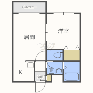 ブランノワール円の間取り写真