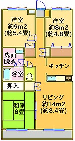 ルモンドの間取り