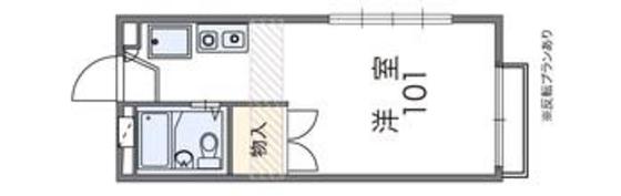 ラッキーフリューゲルの間取り