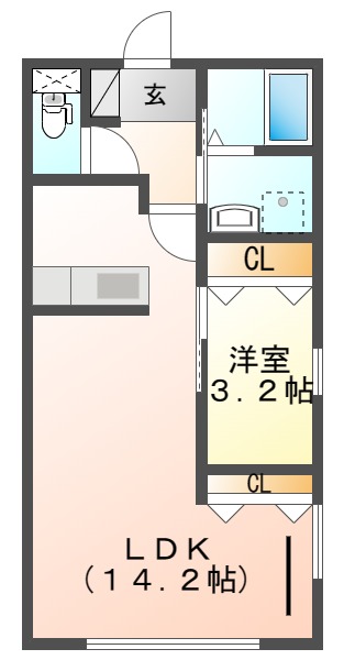 Ms　エムズの間取り