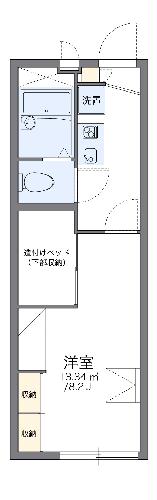 レオパレス柏崎の間取り