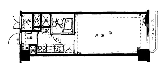 南1条グランドハイツの間取り