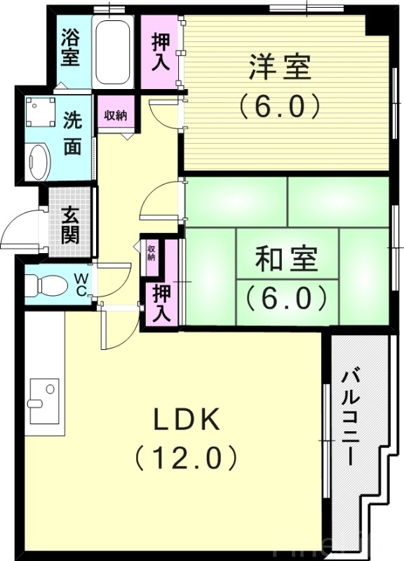 ベイスターズ21の間取り