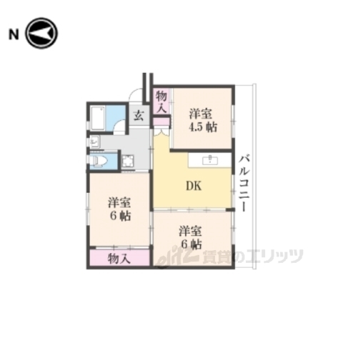 ビレッジハウス大淀の間取り