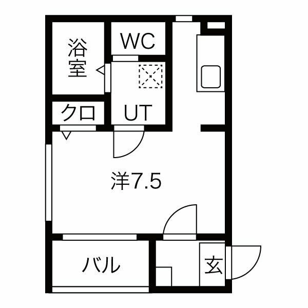 ハーモニーテラス上飯田通Iの間取り