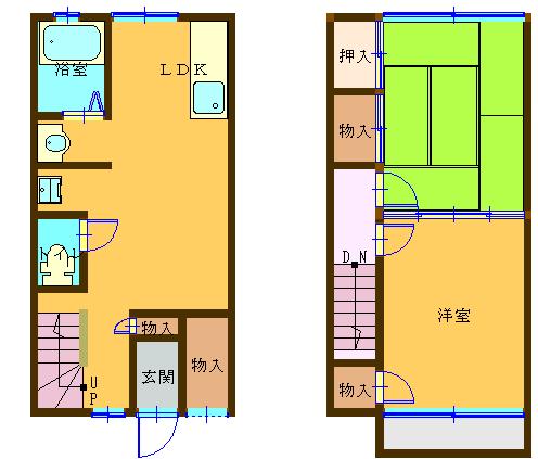 コンチェルト川崎の間取り