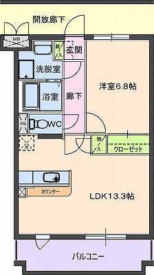 ブエナビスタの間取り