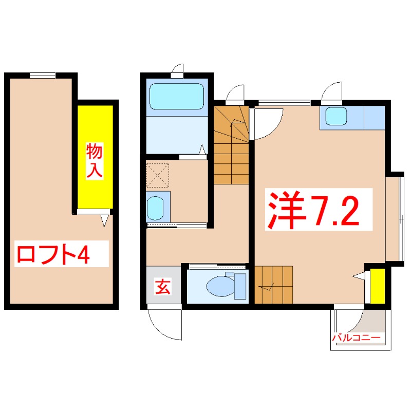 フェリスタ騎射場の間取り