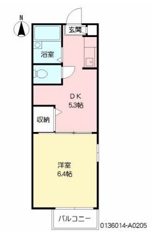 ソネットKOSE　巨勢町の間取り