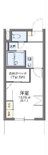 レオパレスエトワールの間取り