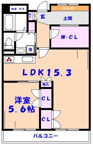 ローズガーデンの間取り