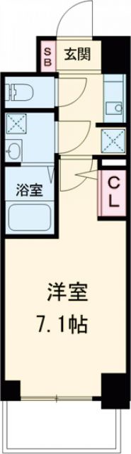 S-RESIDENCE千里丘の間取り