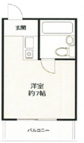 中野区中央のマンションの間取り