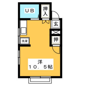 清流とそよ風のルヴァンIの間取り