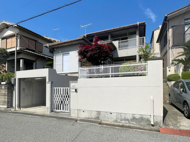 魚住町戸建の建物外観