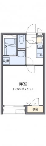 クレイノメイプル西大寺の間取り