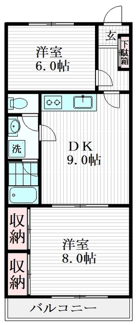 JUNひばりヶ丘の間取り