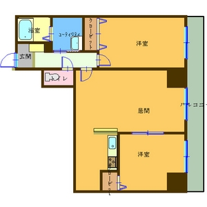 サンコート北7条 壱番館の間取り